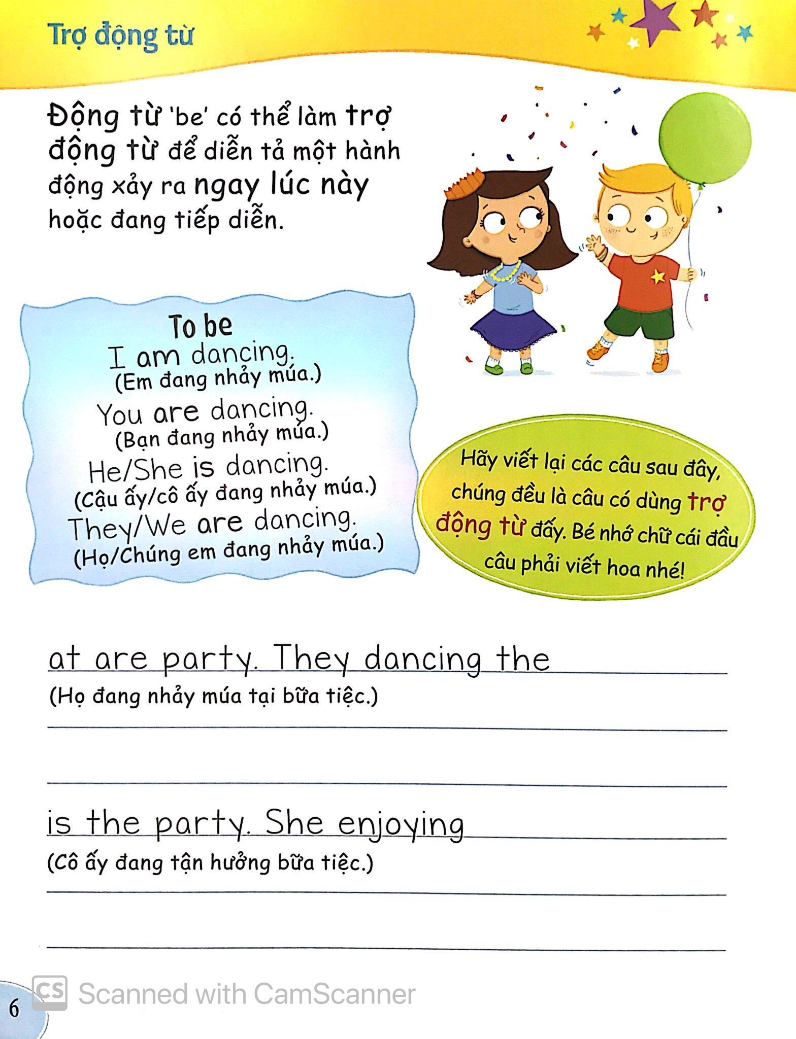 Bé Học Ngữ Pháp Tiếng Anh: Động Từ