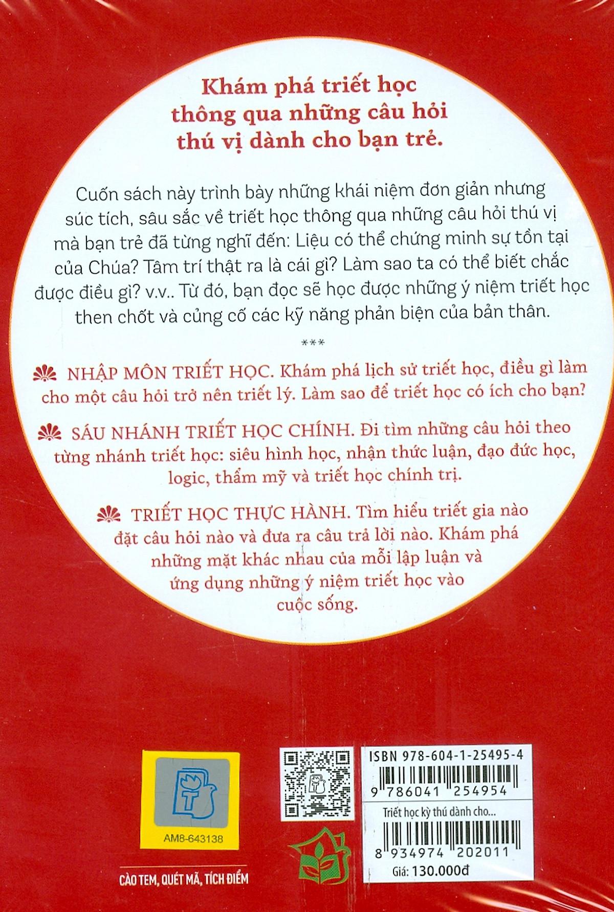 Triết Học Kỳ Thú Dành Cho Tuổi Mới Lớn (NXB Trẻ)