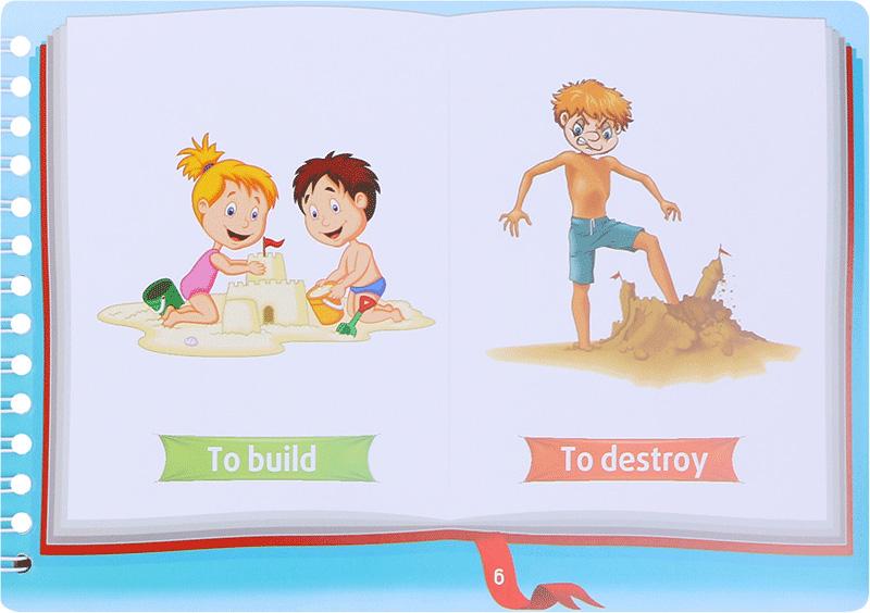 Những Cặp Từ Vựng Trái Nghĩa Và Trò Chơi Ghép Chữ - Opposite Words In Pictures (Tập 1)