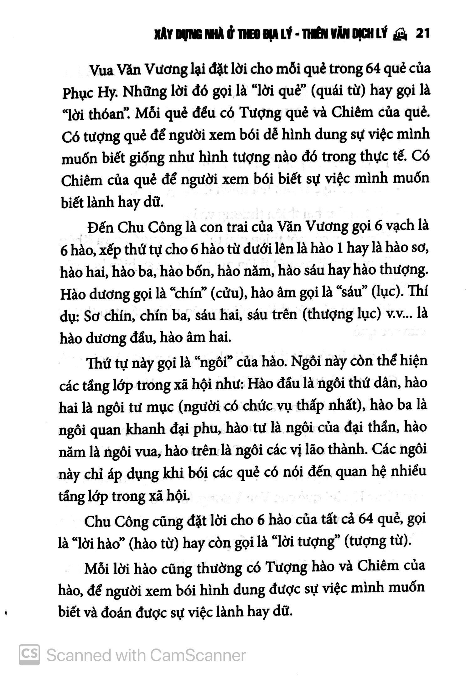 Xây Dựng Nhà Ở Theo Địa Lý Thiên Văn Dịch Lý - Bìa Cứng (Tái Bản 2024)