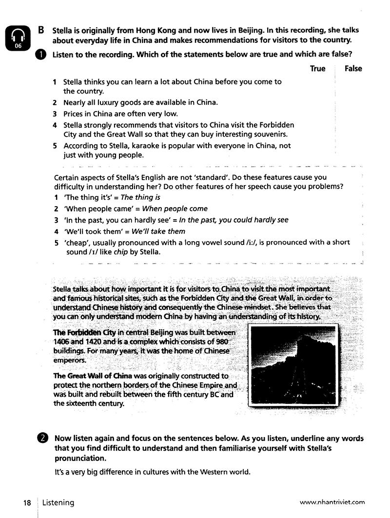 Collins English for Life - Listening B1 Intermediate (Kèm CD Hoặc File MP3) (Tái Bản)