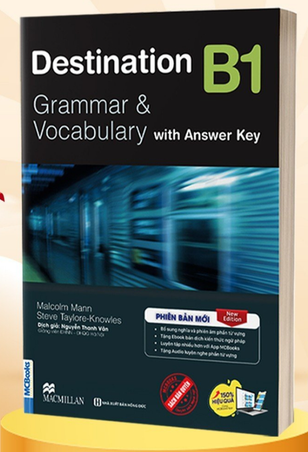 Combo Destination Grammar & Vocabulary B1, B2, C1&C2 Phiên bản mới MCBooks (Lẻ/ Combo) - Bản Quyền