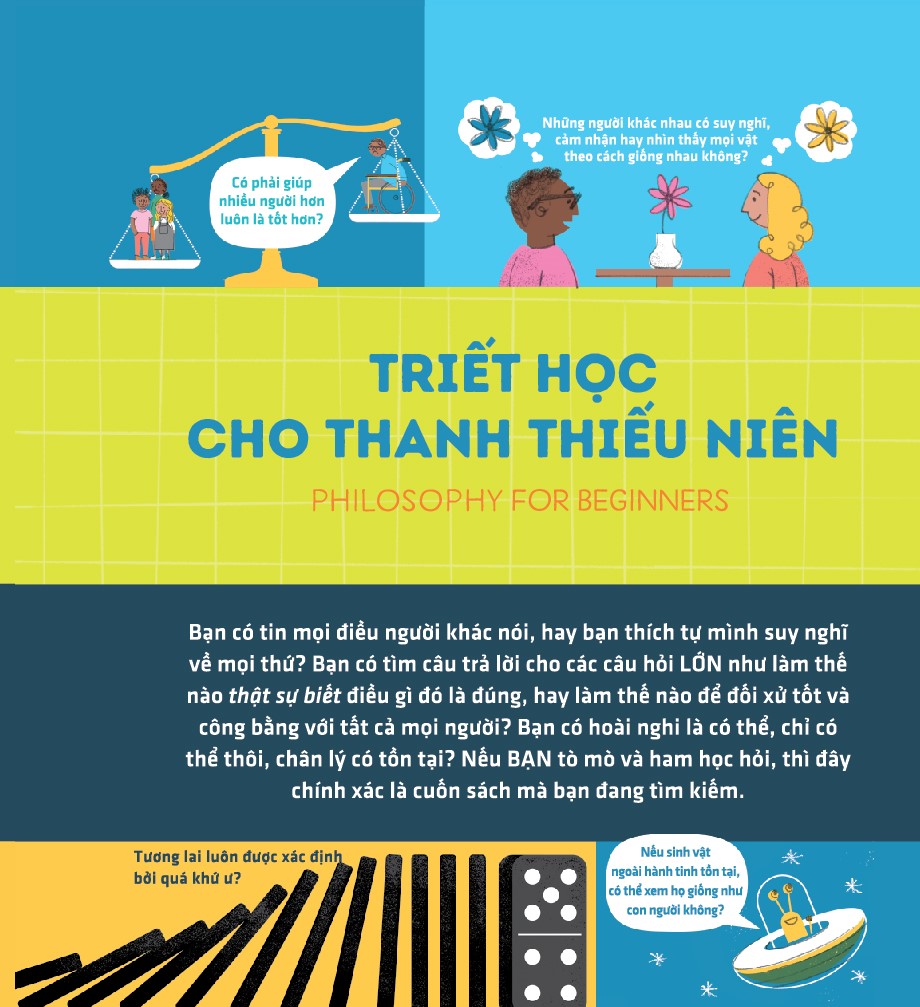 Sách - Triết học cho thanh thiếu niên (Philosophy for Beginners) (Nhã Nam Official)