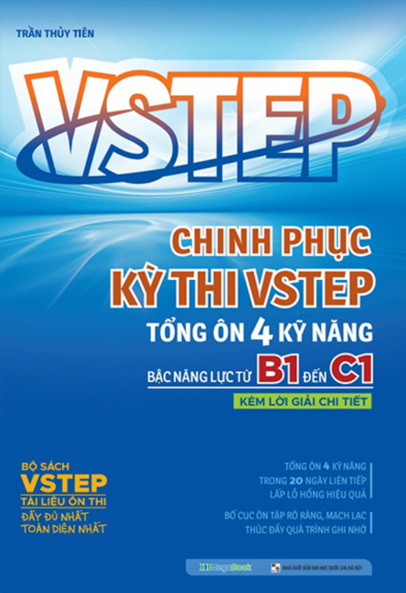 Combo 4 Cuốn VSTEP - Chinh phục Đề Thi + Kỳ Thi + Kỹ Năng Viết Và Nói (MEGA)