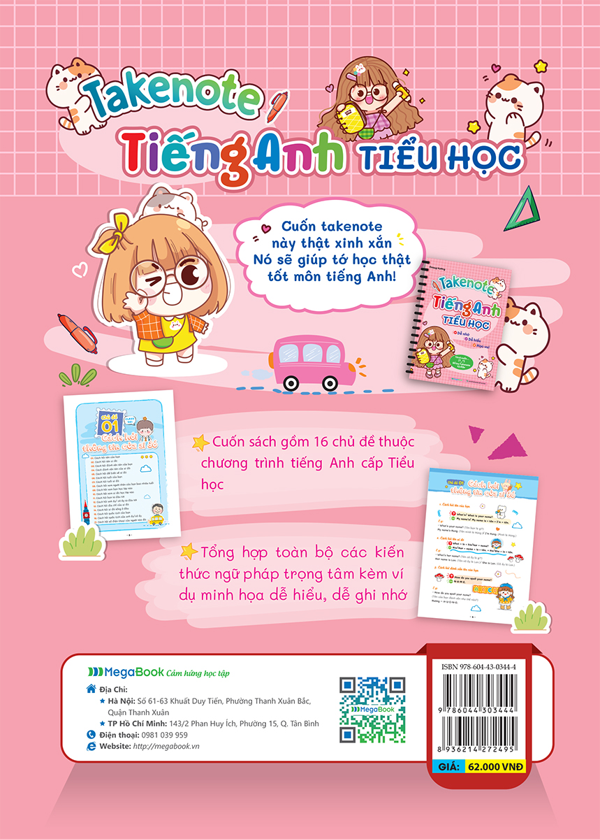 Take Note - Sổ Tay Tiếng Anh - MEGA