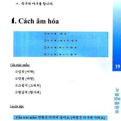 Tự Học Tiếng Hàn Cấp Tốc