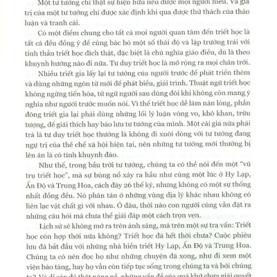 Triết Học Cho Người Không Chuyên (Tái Bản 2020)