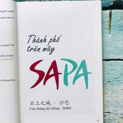 Sách- Combo gửi tôi thời Thanh Xuân song ngữ Trung việt có phiên âm MP3 nghe +  Du lịch Việt Nam Ẩm thực và cảnh điểm (in màu, có audio nghe, giấy ảnh c2)  có audio nghe+DVD tài liệu