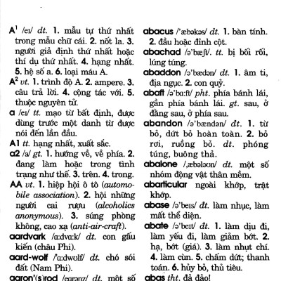 Từ Điển Anh - Việt 80.000 Từ (Tái Bản)