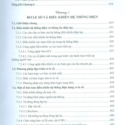 Bảo Vệ Rơ Le Và Điều Khiển Hệ Thống Điện - Lê Tiên Phong (Chủ biên)