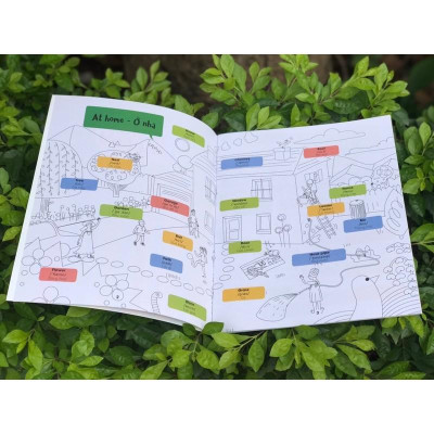 Sách - Học tiếng anh thật vui với combo sách Hello English - xin chào tiếng anh (bộ 4 cuốn)