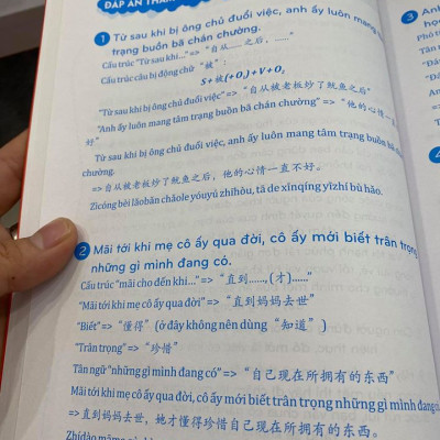 Combo 2 sách Phân tích đáp án các bài luyện dịch Tiếng Trung và Tuyển tập cấu trúc cố định tiếng Trung ứng dụng + DVD tài liệu