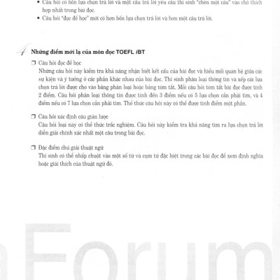 TOEFL iBT M Reading (Intermediate Level)