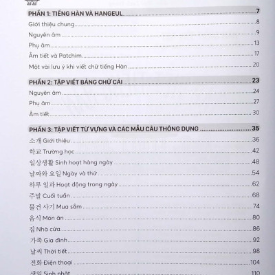 Tập Viết Tiếng Hàn - Luyện Viết Chữ Đẹp Như Người Hàn