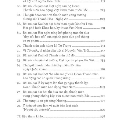 Di Sản Hồ Chí Minh - Thư Gửi Thanh Niên