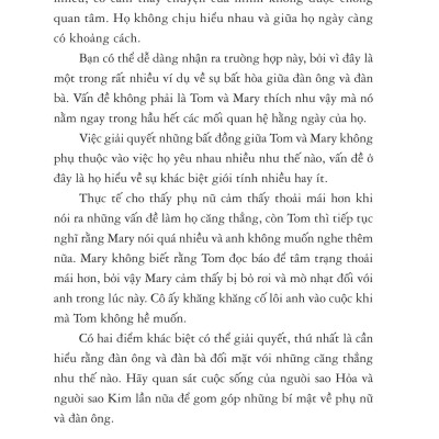 Đàn Ông Sao Hỏa Đàn Bà Sao Kim - Tặng kèm 1 bookmar hình ngẫu nhiên như hình