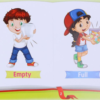 Những Cặp Từ Vựng Trái Nghĩa Và Trò Chơi Ghép Chữ - Opposite Words In Pictures (Tập 1)