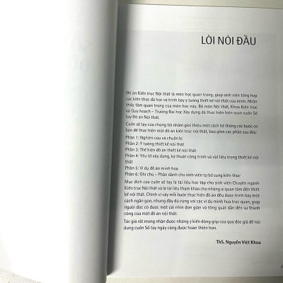 Sách - Sổ Tay Đồ Án Nội Thất