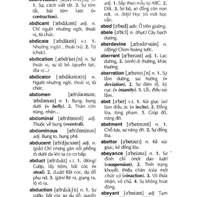 Từ Điển Anh - Việt 340.000 Mục Từ Và Định Nghĩa (Tái Bản 2022) (Bìa Cứng)