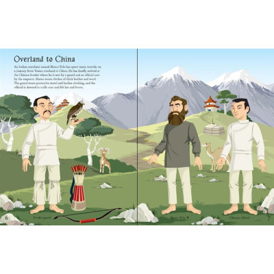 Sách tiếng Anh - Sticker Explorers Usborne