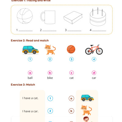 Luyện Viết Chữ Đẹp Từ Vựng Tiếng Anh 1 - Theo Chương Trình Sách Giáo Khoa - MEGA