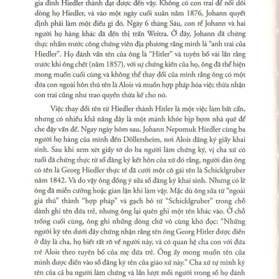 Adolf Hitler - Chân Dung Một Trùm Phát Xít