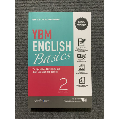 Sách - YBM English Basic 2: Tài Liệu Tự Học TOEIC Hiệ Quả Dành Cho Người Mới Bắt Đầu