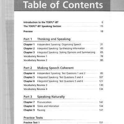 Developing Skills For The Toefl IBT - Speaking