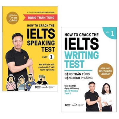 Combo How To Crack The Ielts Speaking + Writing Test - Vol1 (Tùy chọn sách) - Bản Quyền