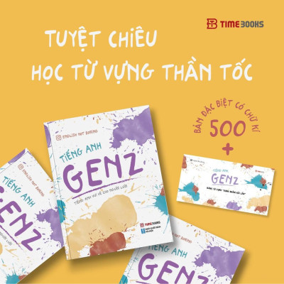 Tiếng Anh GenZ - Tiếng Anh Vui Vẻ Cho Người Lười - Bản quyền