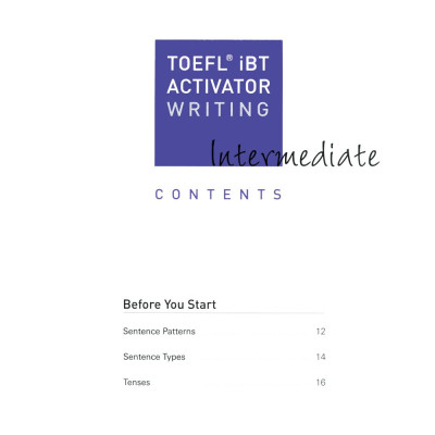 TOEFL iBT Activator Writing Intermediate