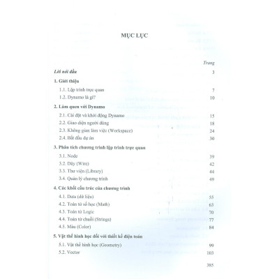 Sách - Ứng Dụng Dynamo Và Revit Trong Mô Hình Thông Tin Xây Dựng - NXB Xây Dựng