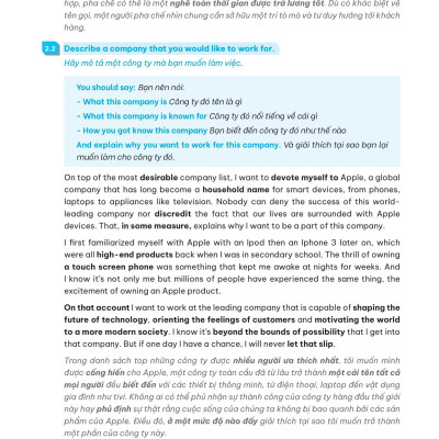 IELTS Sample Speaking Part 1-2-3 Tuyển Tập Câu Trả Lời Mẫu Hay Nhất