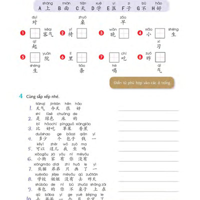 Sách- Combo:Giáo trình chuẩn YCT Tập 3 (Sách Bài Học - Bài Tập)+DVD tài liệu