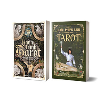 Combo Tarot của TADA Project (Gồm 2 cuốn Hành trình Tarot và Cuộc phiêu lưu của những lá bài Tarot)