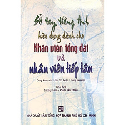 Sách - Sổ Tay Tiếng Anh Hữu Dụng Dành Cho Nhân Viên Tổng Đài Và Nhân Viên Tiếp Tân - Nhân Trí Việt
