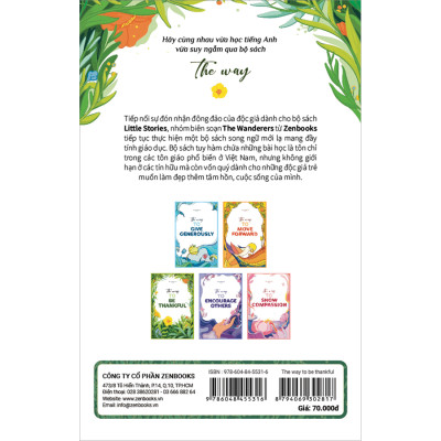 The Way To Be Thankful (Song Ngữ Anh - Việt)