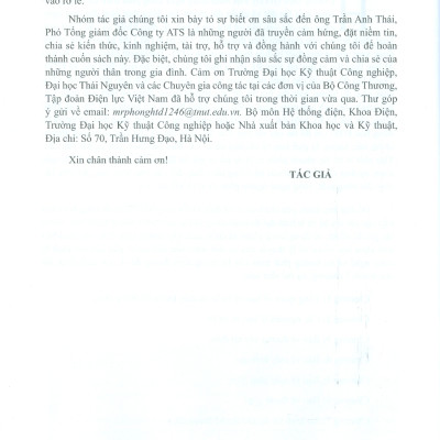 Bảo Vệ Rơ Le Và Điều Khiển Hệ Thống Điện - Lê Tiên Phong (Chủ biên)