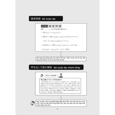 15 Phút Luyện Kanji Mỗi Ngày Vol.4 + CD - Bản Quyền