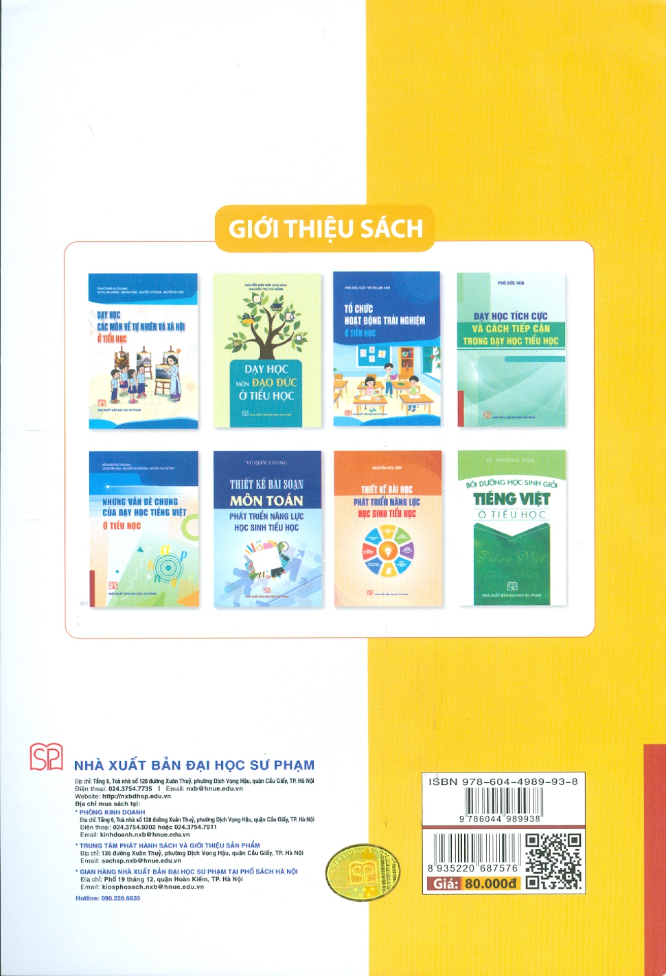 Cơ sở Việt ngữ của dạy học Tiếng Việt ở tiểu học 1 - Đỗ Xuân Thảo (Chủ biên), Lê Hữu Tỉnh