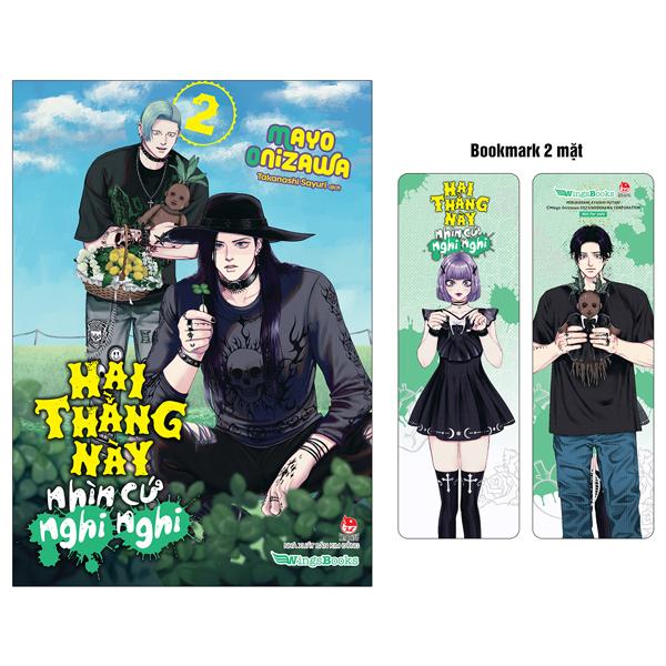 Sách - Hai Thằng Này Nhìn Cứ Nghi Nghi - Tập 2 - Tặng Kèm Bookmark 2 Mặt