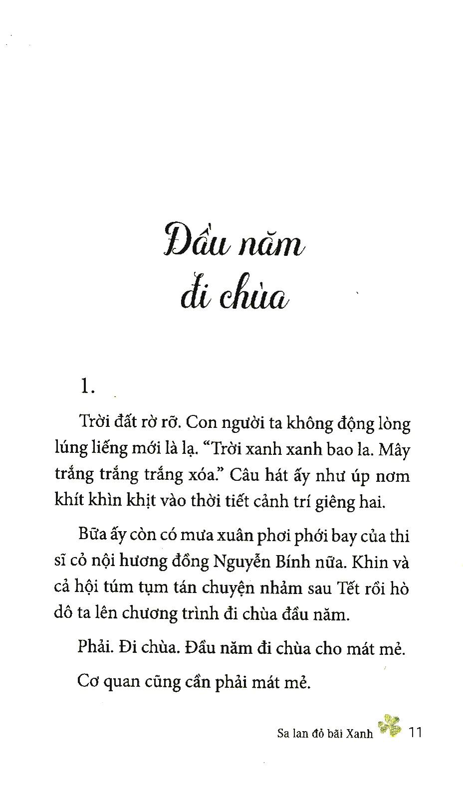 Salan Đỏ Bãi Xanh