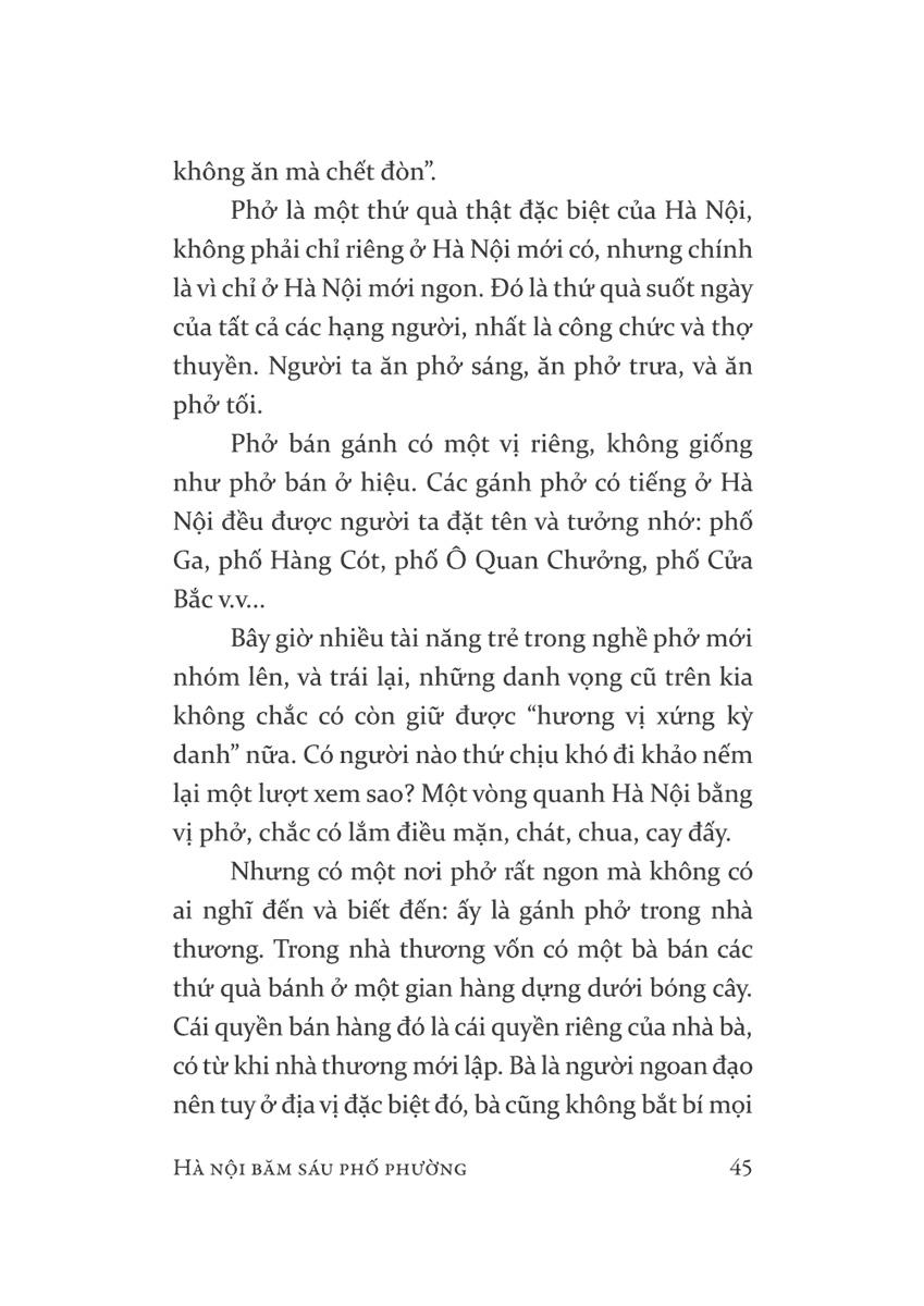Hà Nội Băm Sáu Phố Phường (Tái bản 2019)