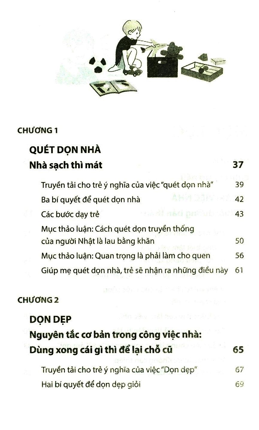 Nghệ Thuật Dạy Con Làm Việc Nhà Của Người Nhật (Tập 1)