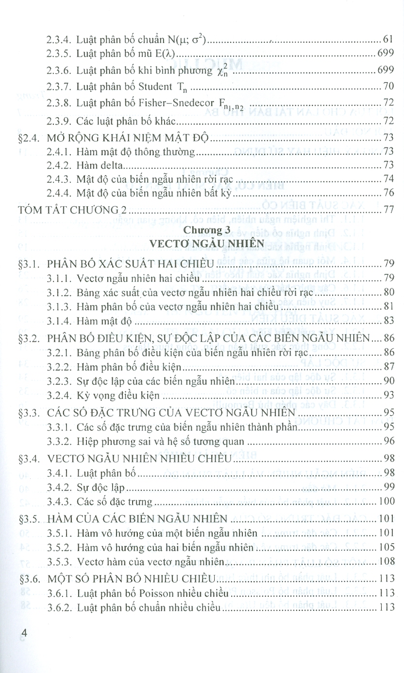 Xác Suất Thống Kê (Dùng cho sinh viên các trường Kỹ Thuật và Công Nghệ) (Tái bản lần thứ năm - năm 2024)