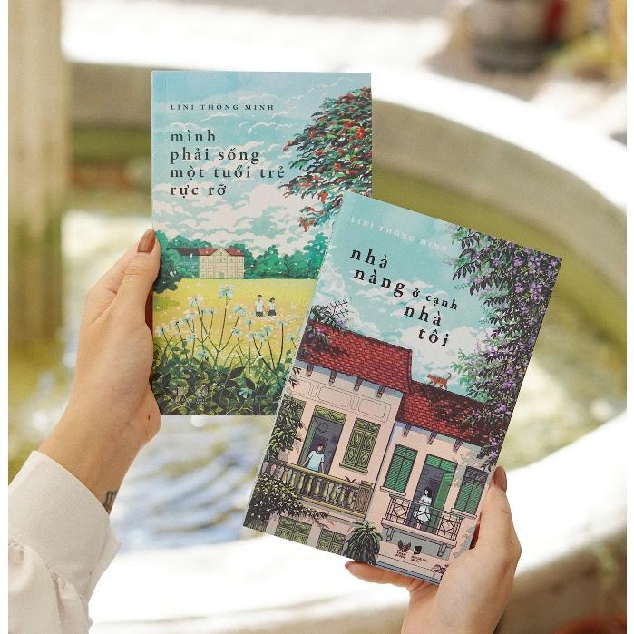 Combo sách tác giả Lini Thông Minh (Nhà nàng ở cạnh nhà tôi + Mình phải sống tuổi trẻ rực rỡ) - Carobooks