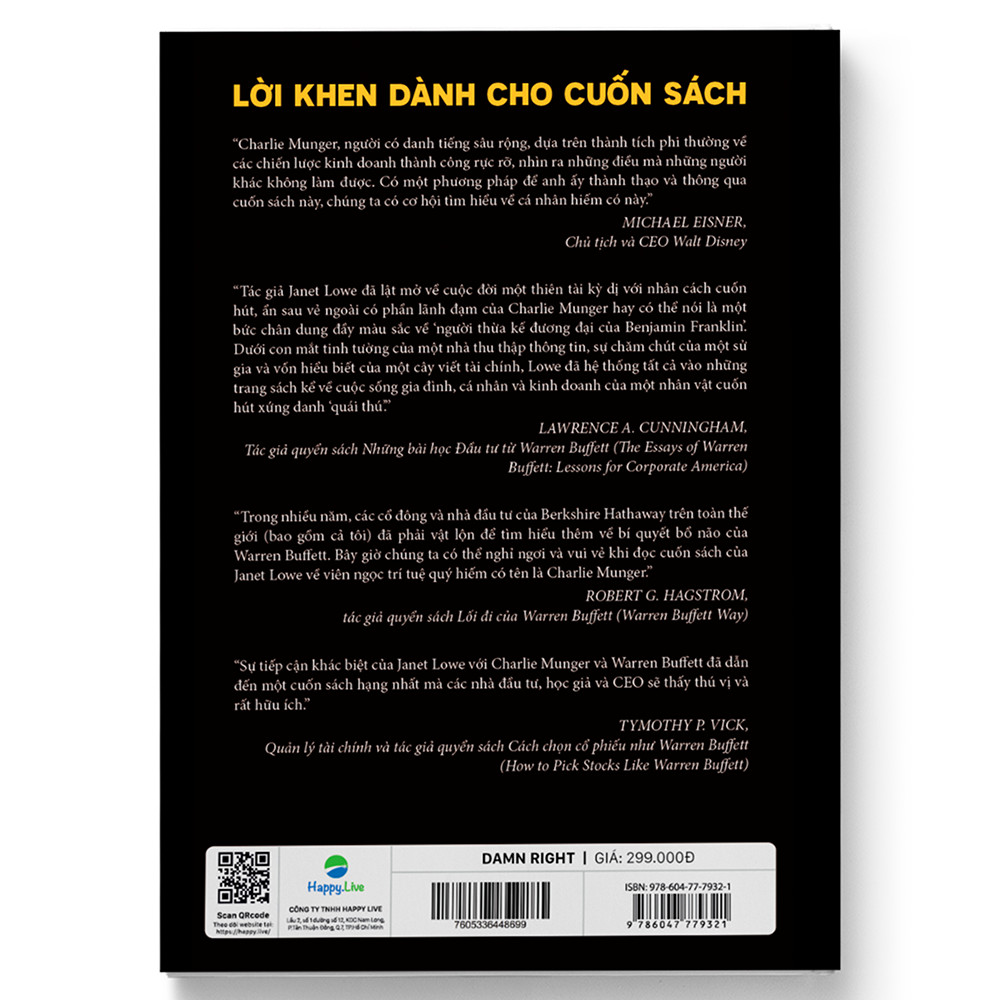 Bộ sách Trí Tuệ Tỷ Đô Của Các Bậc Thầy Đầu Tư 2022 (gồm 4 cuốn) - Happy Live