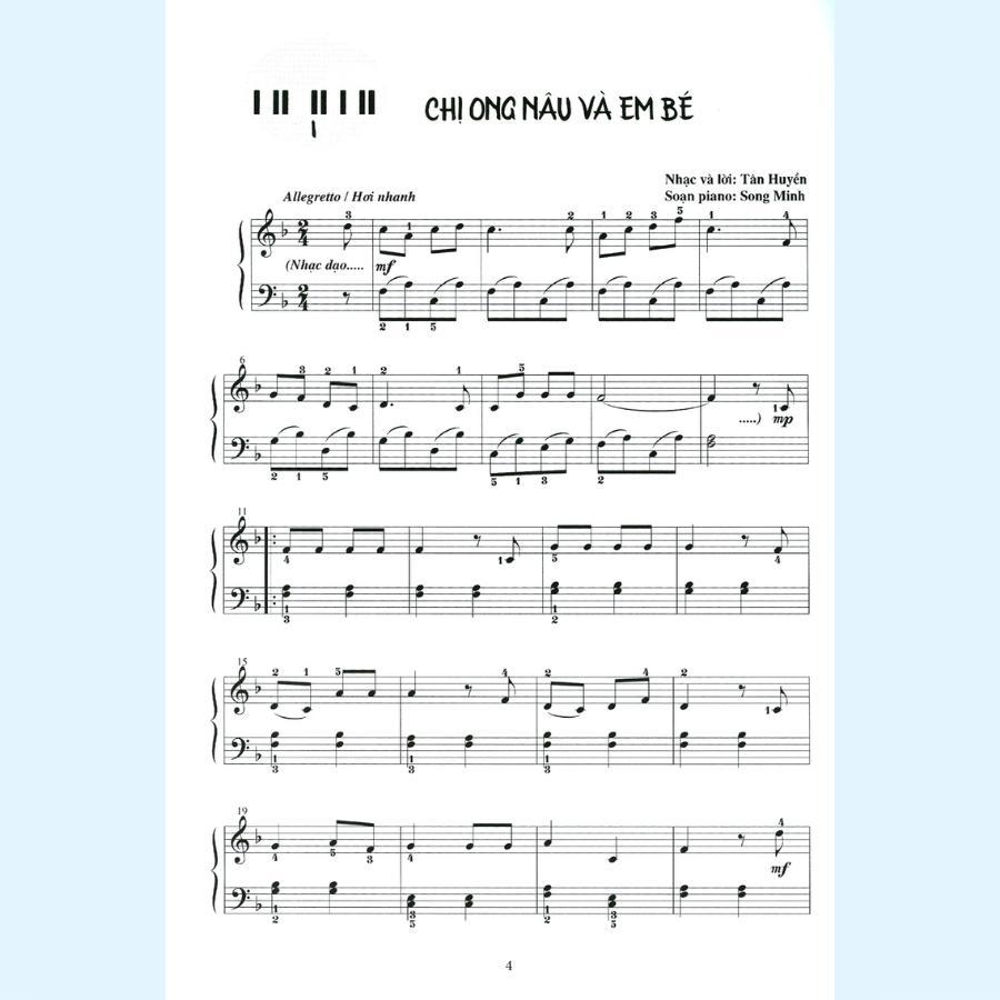 Sách - Những Nhạc Khúc Hay Và Dễ Soạn Cho Đàn Piano - Huy Hoàng
