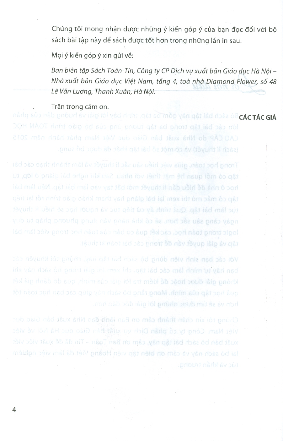 Bài Tập Toán Học Cao Cấp, Tập Hai: Giải Tích (Tái bản 2024) - GS.TS. Nguyễn Đình Trí (Chủ biên), PGS.TS. Trần Việt Dũng, PGS.TS. Trần Xuân Hiền, PGS.TS. Nguyễn Xuân Thảo