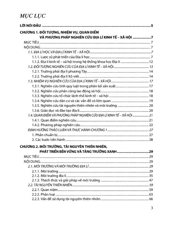 Giáo trình Cơ sở Địa lí kinh tế - xã hội